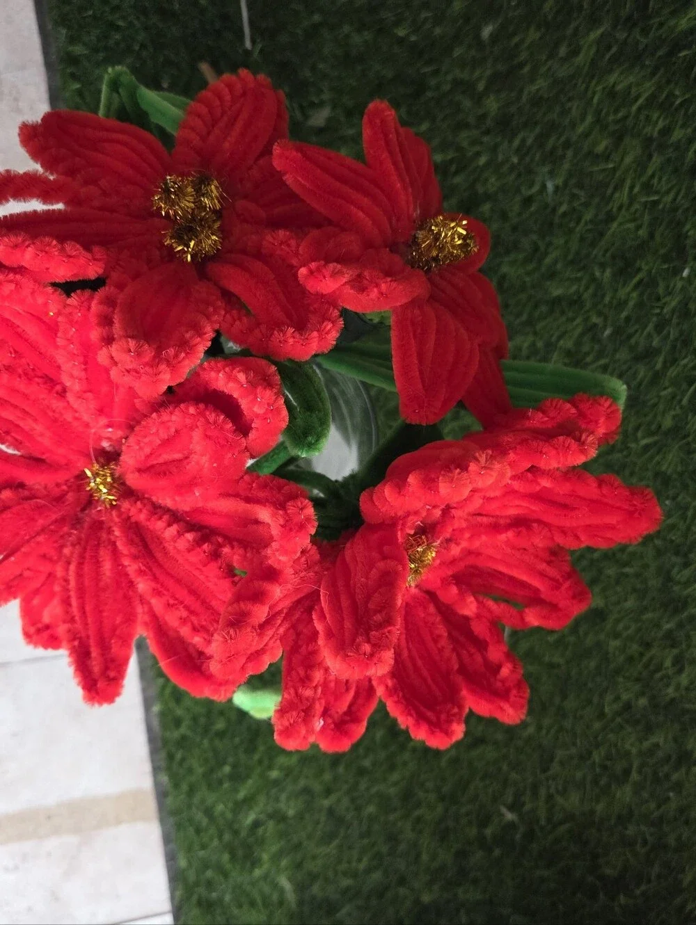 Handmade chenile decorative